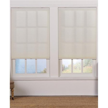 SAFE STYLES Safe Styles UBC26X48CR Cordless Light Filtering Cellular Shade; Cream - 26 x 48 in. UBC26X48CR